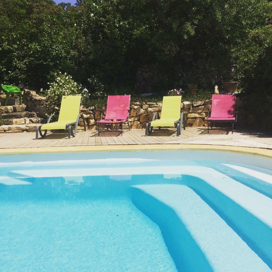 L'Oustaou B&B Piscine & Spa Besse-sur-Issole Exterior foto